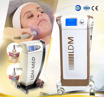 Newest Non-Invasive Painless  Germany Multifunction Wrinkle Remove Skin Rejuvenation Machine LDM 10Mhz Ultrasound Beauty Machine