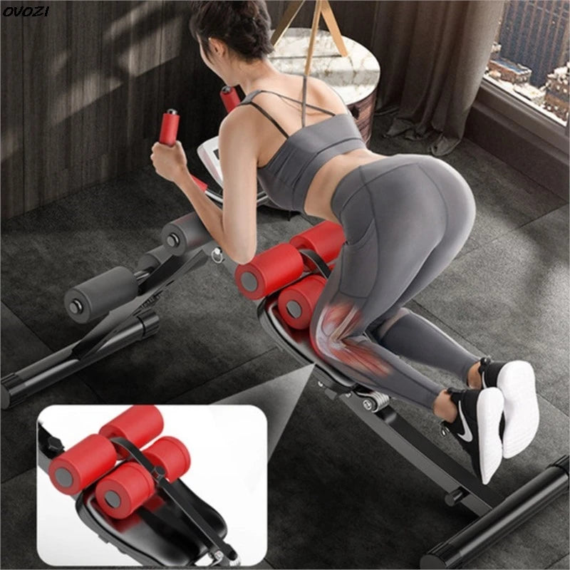 OVOZI Abdominal Fitness Equipment Abdominal Exercise Body Shaping Home Roll Abdominal Training Abdominal Beauty Waist Machine