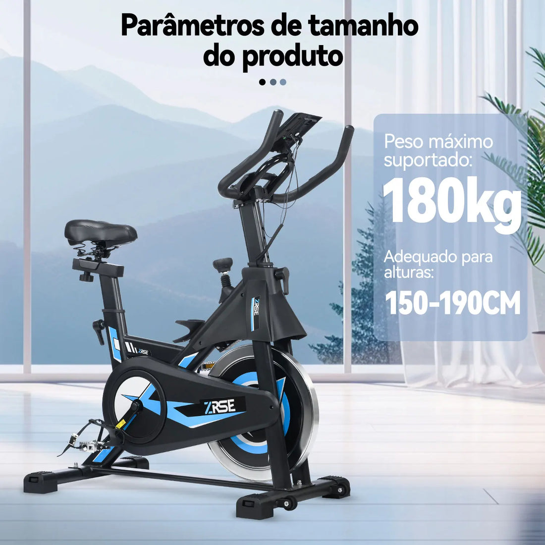 ZRSE Upgraded Magnetic Exercise Bike 13kg Flywheel Low Noise Indoor Cycling Bike for Home Gym Fitness Equipment